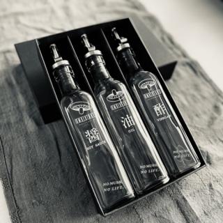 想いの茸 調味料ボトル瓶3本BOXセット